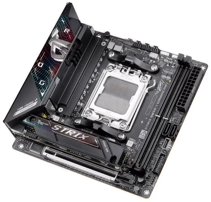 Informático Ajalvir - Montaje ASUS ROG STRIX B850-I GAMING WIFI Ajalvir