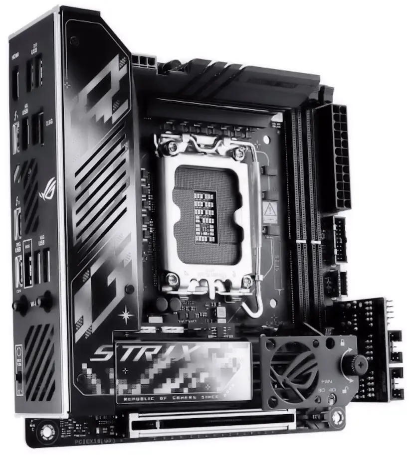 Informático Ajalvir - Montaje ASUS ROG STRIX Z890-I GAMING WIFI Ajalvir