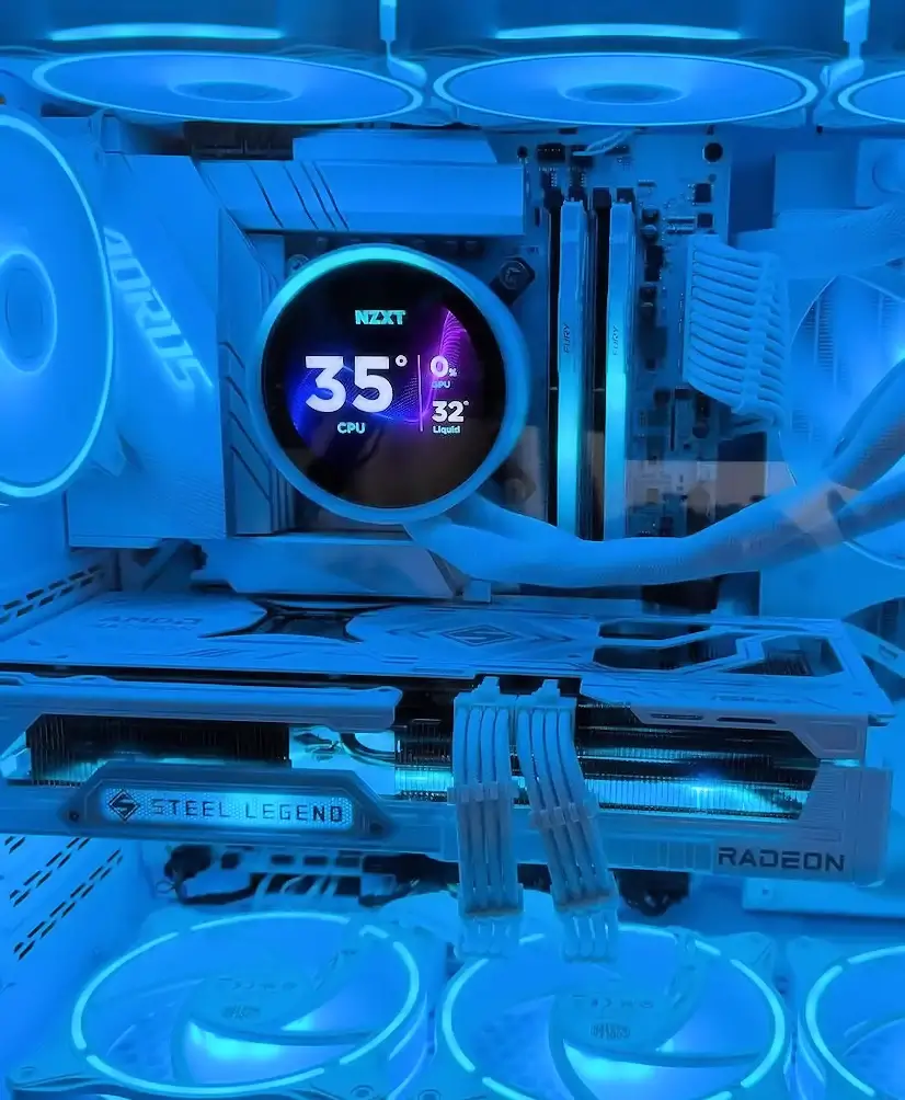Montaje Refrigeración Líquida NZXT Gaming PC Ajalvir